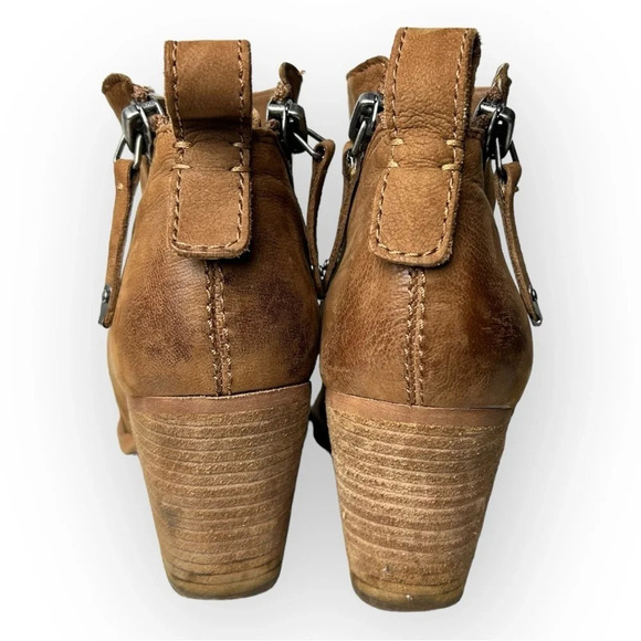 Dolce Vita Jaeger Teak Brown Nubuck Booties 9.5 - Picture 4 of 7